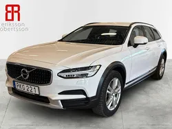 Vit Begagnad 2018 Volvo V90 CC Kombi | 219 900 kr (Marknadspris)