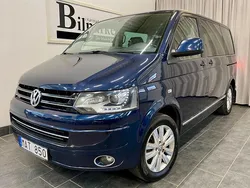 Mörkblå (blå) Begagnad 2011 VW Multivan Highline Minibuss | 169 900 kr (Marknadspris)