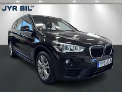 Svart Begagnad 2018 BMW X1 Sport Line SUV | 244 900 kr (Marknadspris)