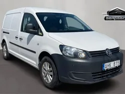 Vit Begagnad 2012 VW Caddy Maxi Minibuss | 79 900 kr (Marknadspris)