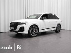 Vit (glaciärvit metallic) Begagnad 2024 Audi Q7 S-Line SUV | 999 500 kr