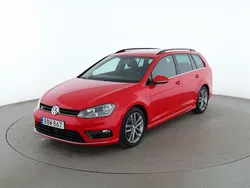 Röd Begagnad 2014 VW Golf VII R-line Kombi | 161 000 kr (Marknadspris)