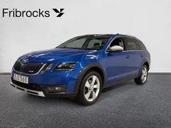 Blå Begagnad 2018 Skoda Octavia Scout Kombi | 224 800 kr (Marknadspris)