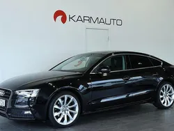 Svart Begagnad 2015 Audi A5 Sportback S-Line Halvkombi | 179 800 kr (Marknadspris)
