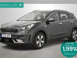 Grå Begagnad 2017 Kia Niro Advance SUV | 179 800 kr (Marknadspris)