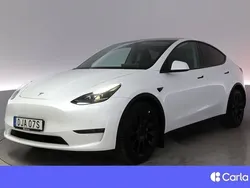 Vit Begagnad 2022 Tesla Model Y Long Range SUV | 393 900 kr (Superpris)
