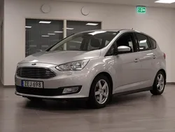 Grå/silver Begagnad 2017 Ford C-MAX Titanium Minibuss | 124 800 kr (Bra pris)