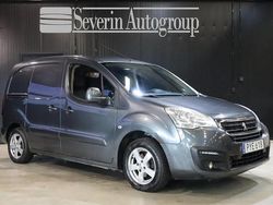 Mörkgrå (grå) Begagnad 2015 Peugeot Partner Van | 54 900 kr (Dyr)