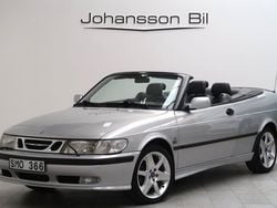 Ljusgrå Begagnad 2001 Saab 9-3 Cabriolet Cab | 94 900 kr (Lite dyr)