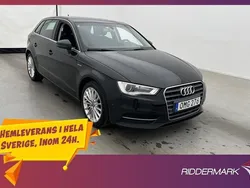 Svart Begagnad 2016 Audi A3 Sportback e-tron Sedan | 124 800 kr