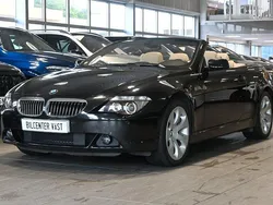Svart Begagnad 2007 BMW 650 Cabriolet Cab | 249 000 kr