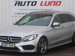 Silver Begagnad 2018 Mercedes C180 AMG line Kombi | 199 000 kr (Bra pris)