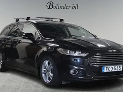 Svart Begagnad 2015 Ford Mondeo Titanium Kombi | 108 900 kr (Bra pris)