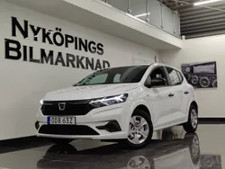 Vit Begagnad 2022 Dacia Sandero Halvkombi | 149 900 kr (Marknadspris)