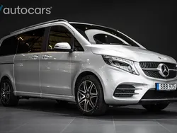 Silver Begagnad 2022 Mercedes V300 AMG Minibuss | 698 750 kr (Marknadspris)