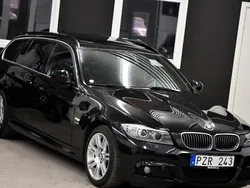 Svart Begagnad 2010 BMW 325 M Sport Kombi | 129 700 kr (Lite dyr)