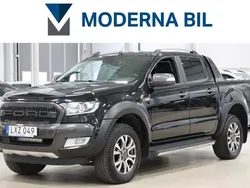 Svart Begagnad 2019 Ford Ranger Wildtrack Pickup | 249 900 kr