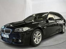 Svart Begagnad 2016 BMW 520 M Sport Kombi | 169 000 kr (Marknadspris)