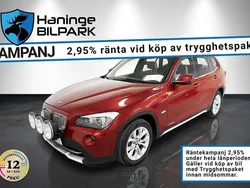 Röd Begagnad 2011 BMW X1 SUV | 79 900 kr (Marknadspris)