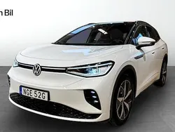 Vit (glacier white metallic bl) Begagnad 2022 VW ID.4 GTX SUV | 359 900 kr (Bra pris)