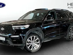 Svart (black) Begagnad 2022 Ford Explorer ST-Line SUV | 477 900 kr (Marknadspris)