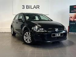 Svart Begagnad 2016 VW Golf VII Halvkombi | 134 900 kr (Marknadspris)