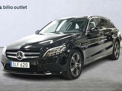 Svart Begagnad 2018 Mercedes C220 Avantgarde Kombi | 209 900 kr (Bra pris)