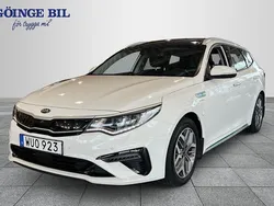 Vit Begagnad 2019 Kia Optima Hybrid 2 Sedan | 209 000 kr (Marknadspris)