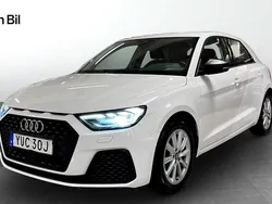 Vit Begagnad 2019 Audi A1 Sportback Proline Halvkombi | 194 000 kr (Marknadspris)