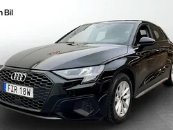 Svart Begagnad 2022 Audi A3 Sportback Proline Halvkombi | 234 000 kr (Marknadspris)