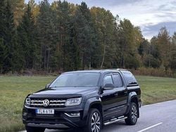 Svart Begagnad 2019 VW Amarok Aventura Pickup | 350 000 kr (Marknadspris)
