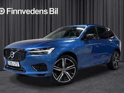 Blå Begagnad 2021 Volvo XC60 R-Design SUV | 374 000 kr (Marknadspris)