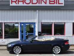 Monaco blåmetallic Begagnad 2005 BMW 650 Cabriolet Cab | 199 900 kr