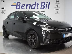 Svart Begagnad 2022 Opel Corsa Edition Halvkombi | 149 500 kr (Marknadspris)
