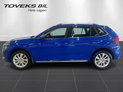 Blå (energy blue) Begagnad 2022 Skoda Kamiq Style SUV | 219 900 kr (Bra pris)