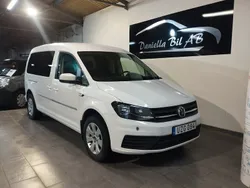 Vit Begagnad 2018 VW Caddy Maxi Life Life Minibuss | 189 900 kr (Marknadspris)