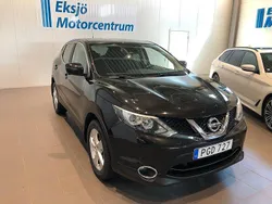 Svart (svart metallic) Begagnad 2017 Nissan Qashqai SUV | 124 900 kr (Marknadspris)