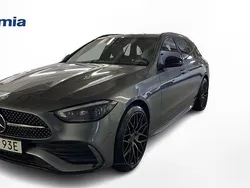 Grå Begagnad 2021 Mercedes C300e AMG line Kombi | 394 900 kr