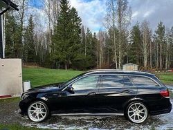 Svart Begagnad 2015 Mercedes E250 AMG Kombi | 170 000 kr (Bra pris)