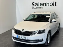 Vit Begagnad 2019 Skoda Octavia G-TEC Style Kombi | 79 900 kr (Marknadspris)