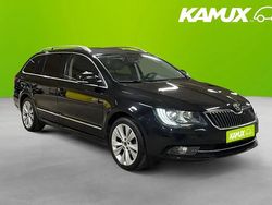 Svart Begagnad 2015 Skoda Superb Elegance Kombi | 134 700 kr (Marknadspris)
