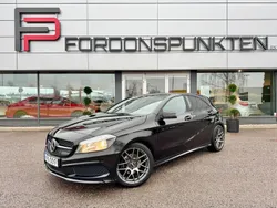 Svart Begagnad 2014 Mercedes A180 AMG Halvkombi | 154 900 kr (Marknadspris)