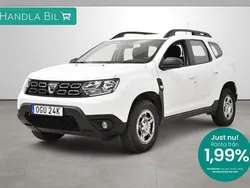 Vit Begagnad 2021 Dacia Duster SUV | 199 900 kr (Marknadspris)