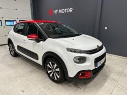 Vit Begagnad 2017 Citroën C3 Halvkombi | 79 700 kr (Marknadspris)