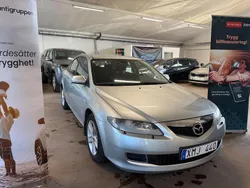 Grå Begagnad 2006 Mazda 6 Inclusive Halvkombi | 34 900 kr (Marknadspris)
