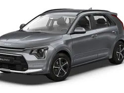 Grå (steel grey metallic) Ny 2025 Kia Niro Advance SUV | 367 666 kr (Bra pris)