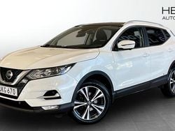 Vit (white) Begagnad 2019 Nissan Qashqai N-Connecta SUV | 159 900 kr (Marknadspris)
