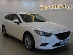 Vit Begagnad 2013 Mazda 6 Kombi | 109 900 kr (Marknadspris)
