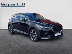 Svart Begagnad 2018 Mazda CX-3 Optimum SUV | 199 900 kr (Lite dyr)