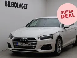 Vit Begagnad 2018 Audi A5 Sportback Sport Halvkombi | 259 500 kr (Bra pris)